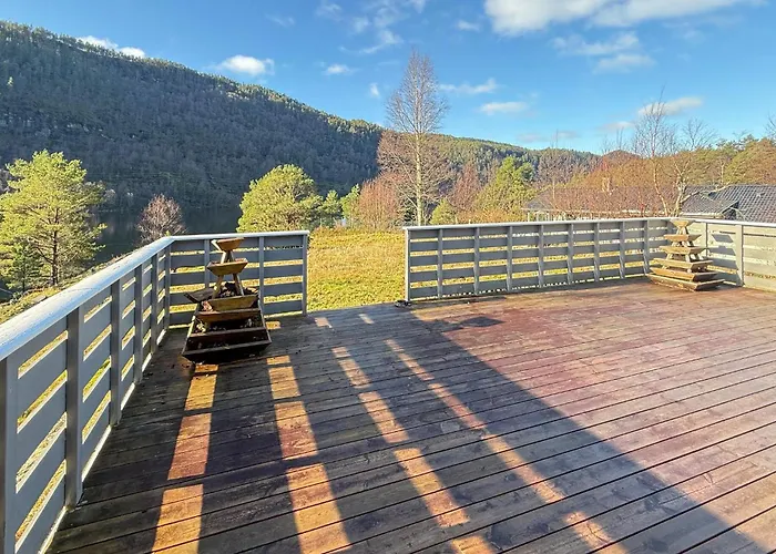 Beautiful In With House A Panoramic View * Kvammen